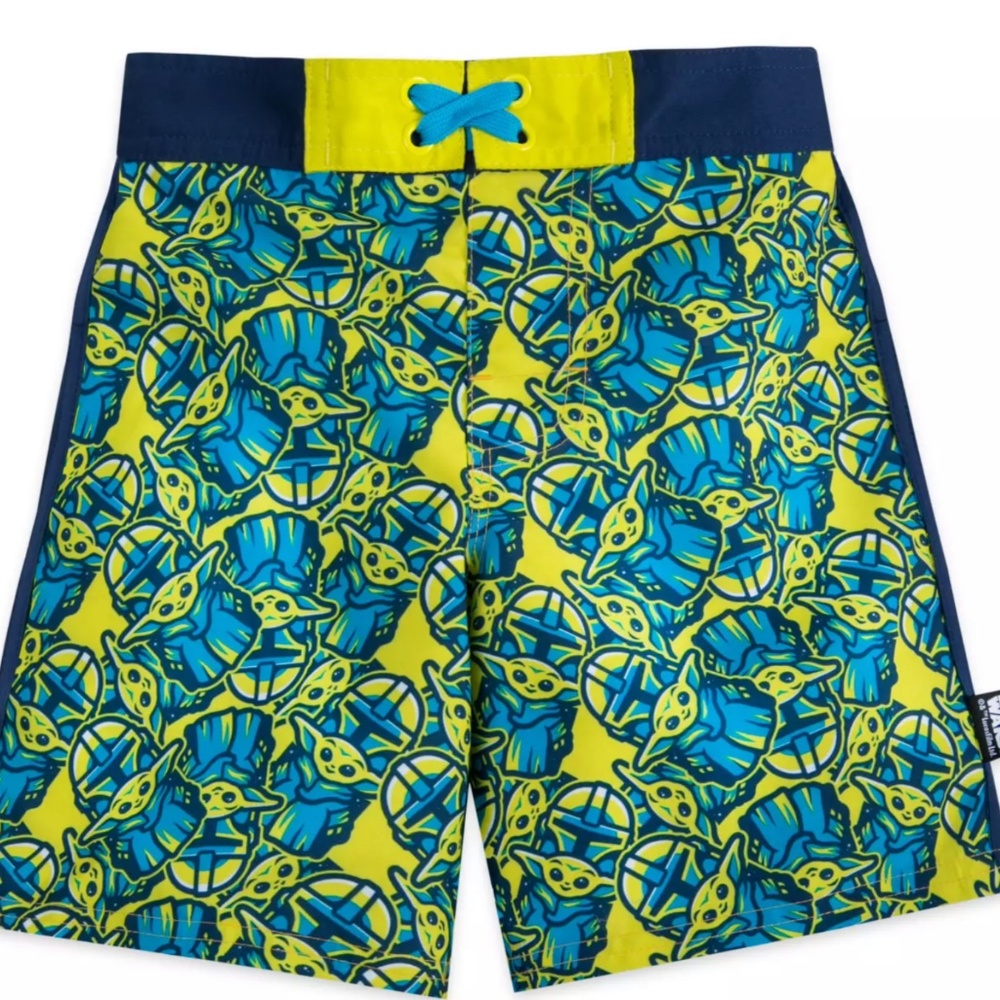 NWT The Mandalorian Swim Trunks for Boys 11/12